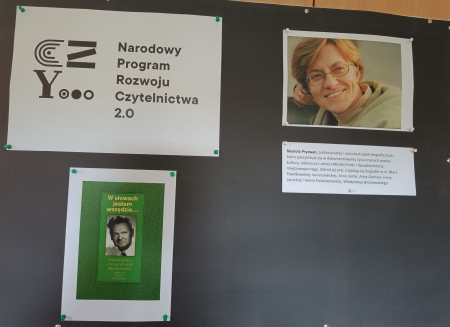 Spotkanie z Mariolą Pryzwan w ramach realizacji Narodowego Programu Rozwoju Czytelnictwa