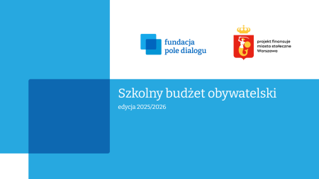 Rusza Szkolny Budżet Obywatelski.